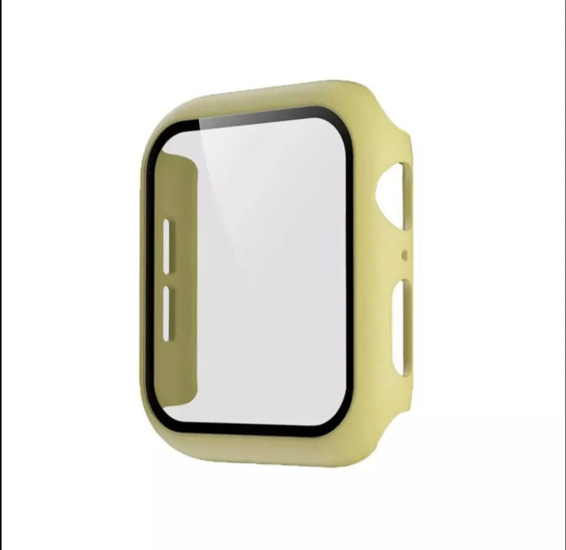 Tempered Glass Amarillo Apple Watch