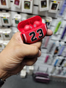 Audífonos bluetooth rojos 23