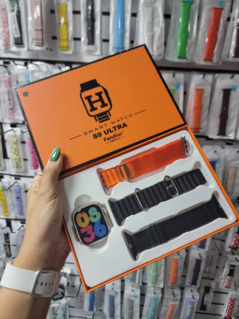 Smart Watch S9 Ultra 49mm con 3 correas