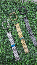 Combo de Correa y Protector en Stainless Steell