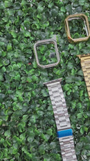 Combo de Correa y Protector en Stainless Steell