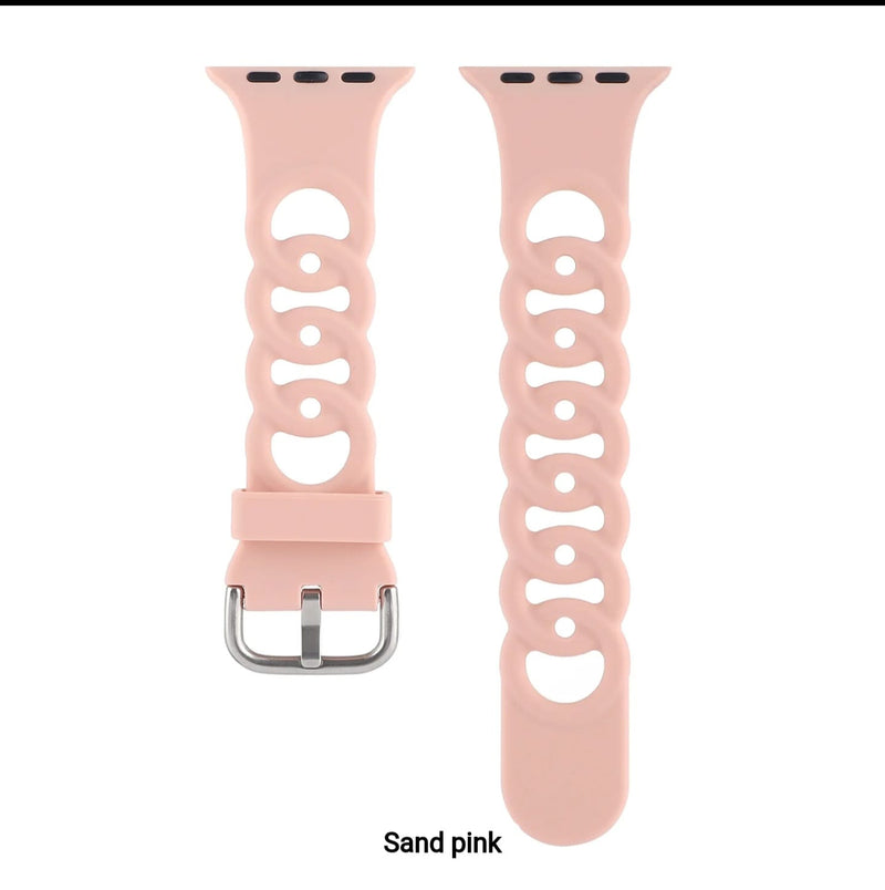 Correas de silicon con diseños samsung y applewatch