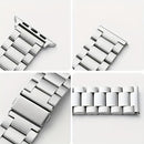 CORREA PARA APPLE WATCHS DE ESLABONES EN STAINLESS STEEL PLATA