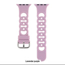 Correas de silicon con diseños samsung y applewatch