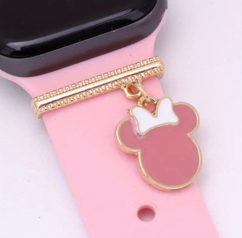Charms de Minnie para correas Apple y Samsung Watch