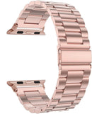 CORREA PARA APPLE WATCHS DE ESLABONES EN STAINLESS STEEL ORO ROSADO