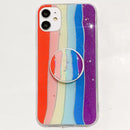 Cover Iphone Lineas / Brillo / Color