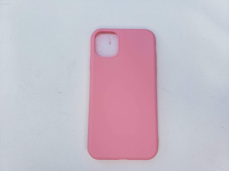 Cover Iphone Silicone Rosa