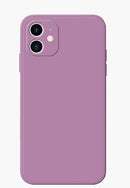 Cover Iphone Silicone Violeta