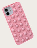 Cover Silicone Con Bolitas Iphone 11