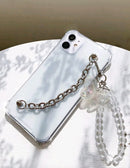 Cover Silicone Clear Con Mariposa Iphone 12pro