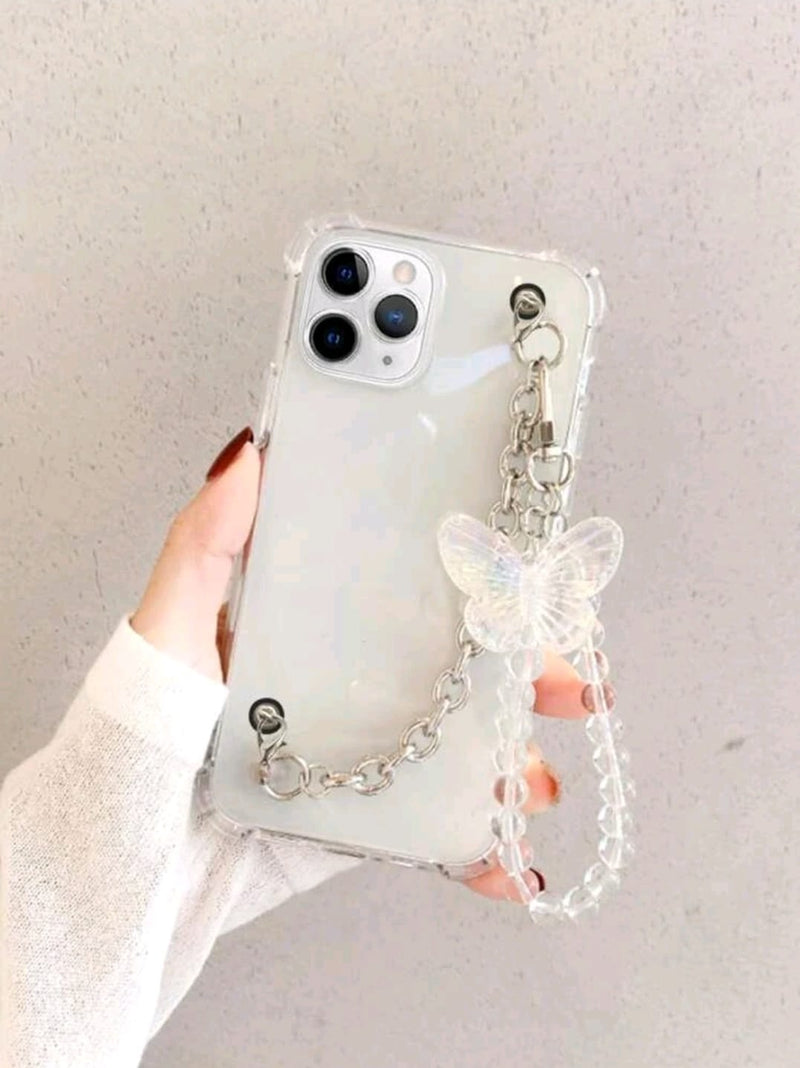 Cover Silicone Clear Con Maripisa Iphone XR