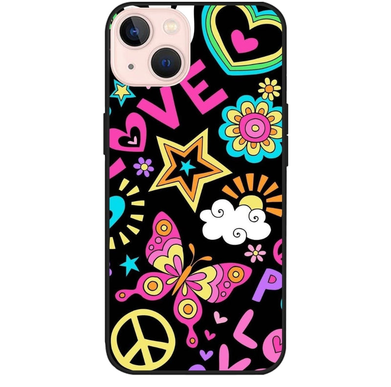 Cover Love, Estrella, Mariposa Colores Iphone Y Samsung