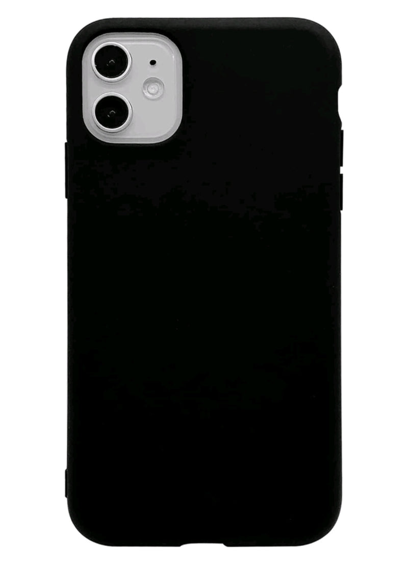 Cover Iphone Silicone Negro